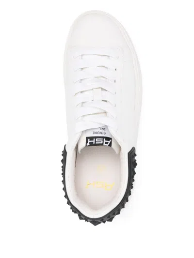 Ash Woman Sneakers White Size 8 Calfskin In White
