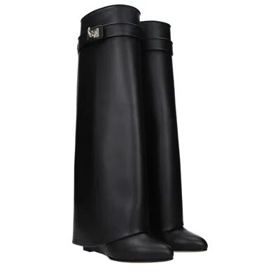 Givenchy Boots Women Leather Black