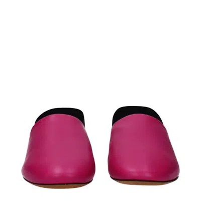 Givenchy Rivington Sandals Women Leather Fuxia/cyclamen