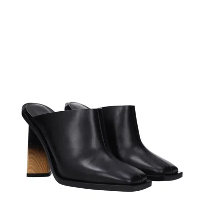 Givenchy Sandals Show Women Leather Black