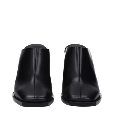 Givenchy Sandals Show Women Leather Black