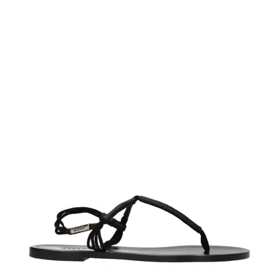 Isabel Marant Flip-flops Women Leather Black