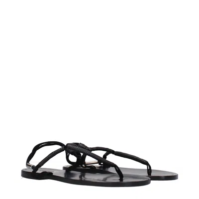 Isabel Marant Flip-flops Women Leather Black