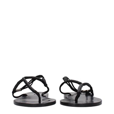 Isabel Marant Flip-flops Women Leather Black