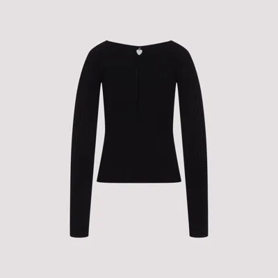 Acne Studios Ribbed Cotton Cardigan In Black