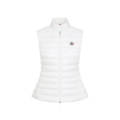 Shop Moncler Wintercoat In Beige