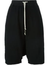 Rick Owens Drkshdw Drop Crotch Shorts