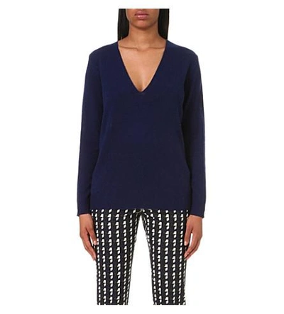 Theory Adrianna V-neck Cashmere Jumper