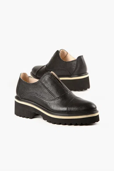 All Black Women's Cowman Lugg Loafer In Black In Black