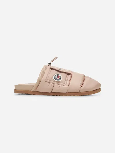 Moncler Mon Pocket Slippers With Soft Padded Design And Logo Patch