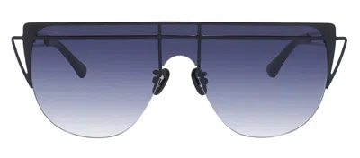 For Art's Sake Alien Ah6 Flat Top Sunglasses In Grey