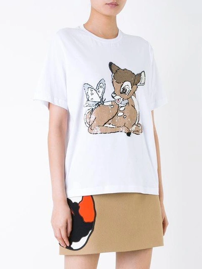 Shop Markus Lupfer 'bambi' Sequin Appliqué T-shirt