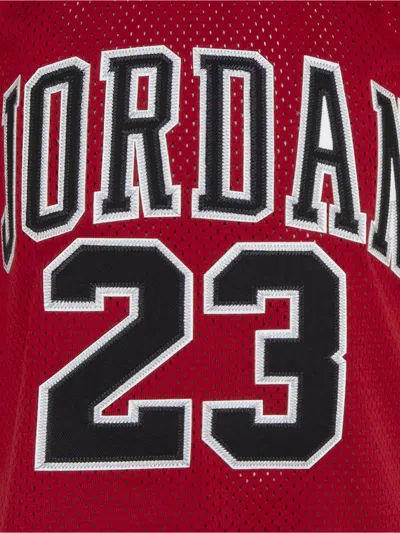 Jordan Boys 23 Jersey Sleeveless Top In Red