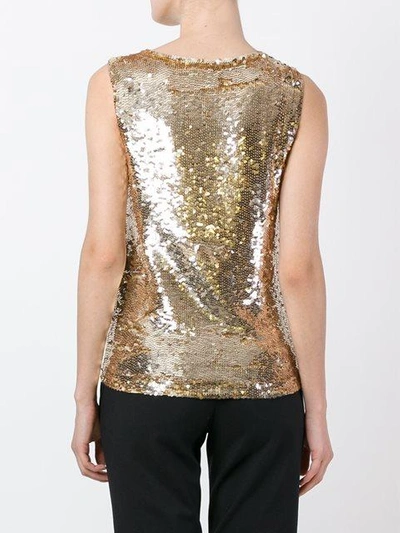Shop P.a.r.o.s.h Sequin Top In 053