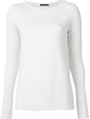 Atm Anthony Thomas Melillo Long Sleeve Destroyed Tee