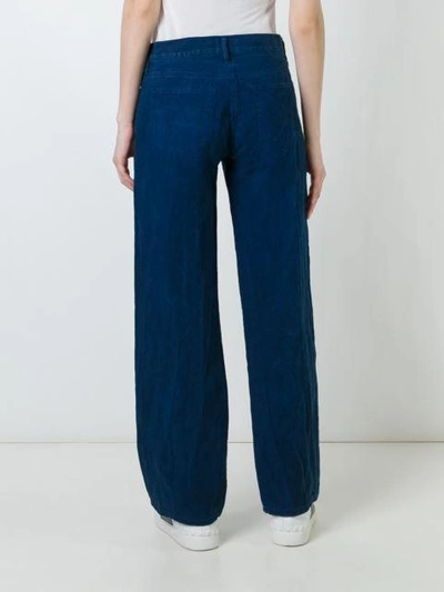 Shop Simon Miller Wide-leg Trousers In Blue