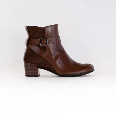 Ecco Dress Classic 35mm Buckle Ankle Boot In Walnut In Brown