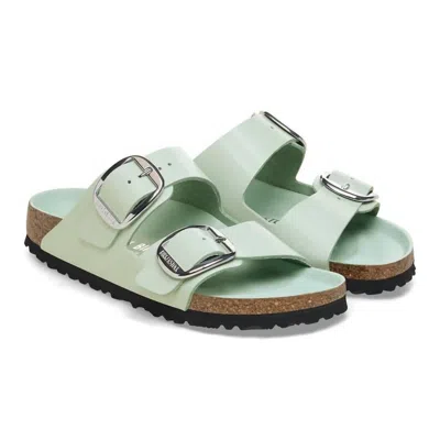 Birkenstock Arizona Bs Womens Buckle Leather Slide Sandals In Multi