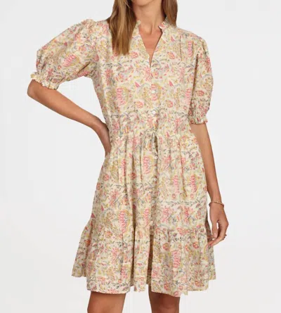 Dylan Gia Dress In Natural In Multi