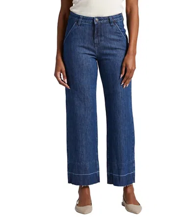 Jag Plus Size Sophia Mid Rise Wide Leg Jeans In Multi
