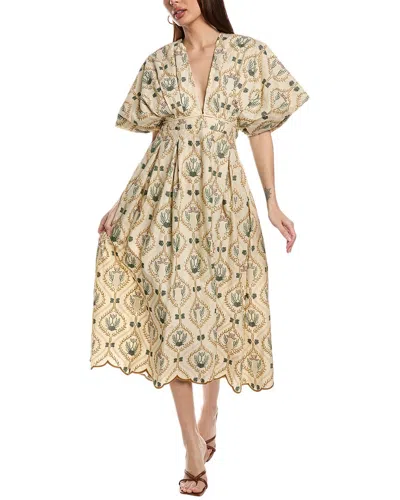 Agua By Agua Bendita Special Maxi Dress In White