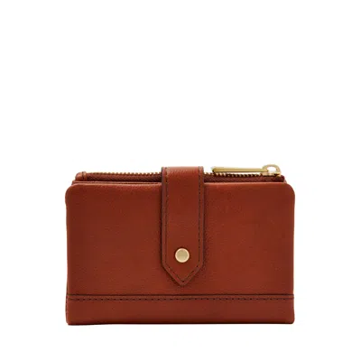 Fossil Women's Lainie Leather Multifunction Wallet In Brown