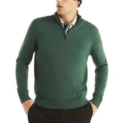 Nautica Mens Logo Knit Pullover Sweater In Multi
