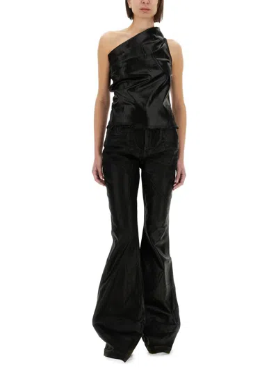 Rick Owens Drkshdw Athena Top In Black