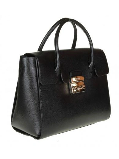 Shop Furla Metropolis M In Onyx