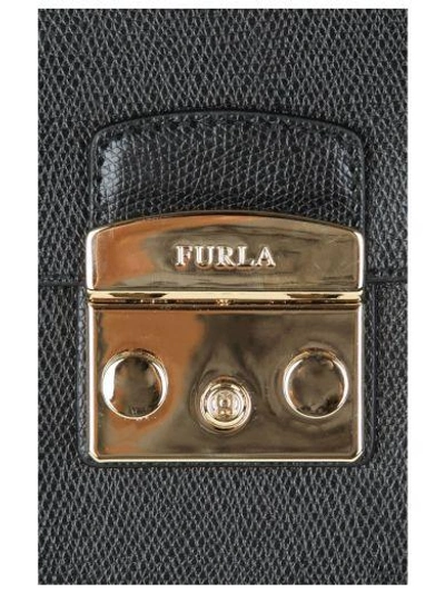 Shop Furla Metropolis M In Onyx