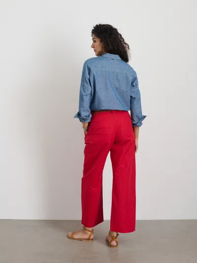 Alex Mill Jo Shirt In Chambray In Chambray Rinse Wash