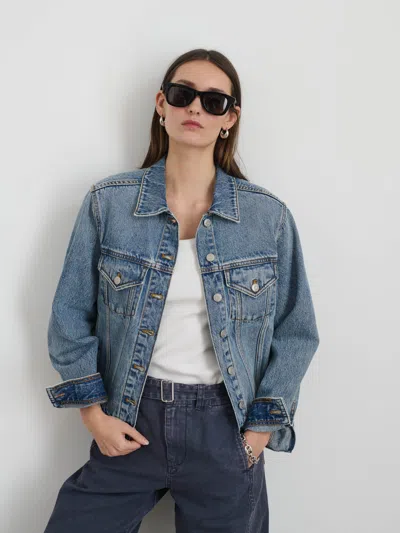 Alex Mill The Denim Jacket In Akita Wash