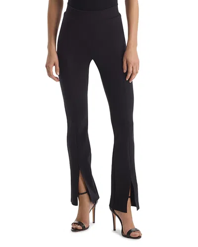 Commando Neoprene Split Front Pant In Black