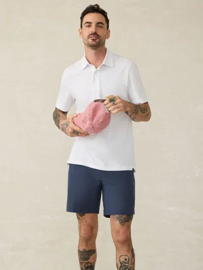 Faherty All Day 7 Shorts In Blue Nights