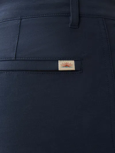 Faherty All Day 7 Shorts In Blue Nights