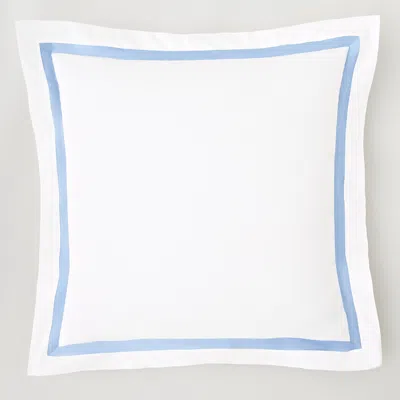 Matouk Lowell 600 Thread Count Euro Sham In Azure Blue