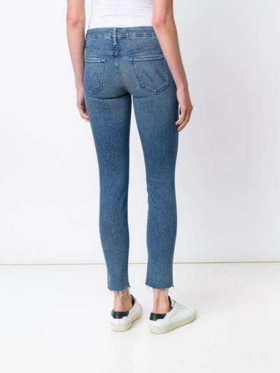 Shop Mother 'looker Ankle Fray' Jeans