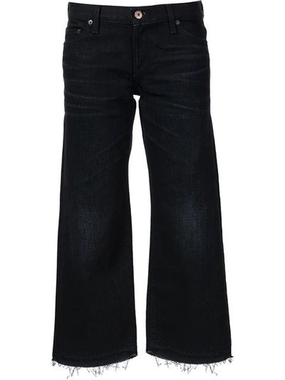 Simon Miller Reed Wide-leg Corduroy Trousers In Navy