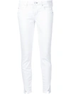 AMO cropped twisted jeans,MACHINEWASH