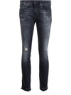 R13 'Alison' cropped jeans,MACHINEWASH