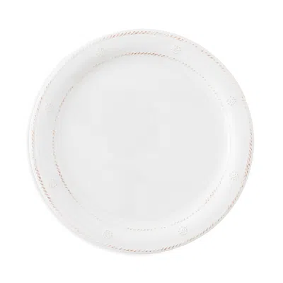 Juliska Berry & Thread Melamine Whitewash Dinner Plate In White