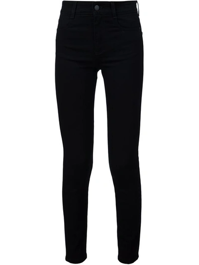 Stella Mccartney High Waist Skinny Jeans In Black