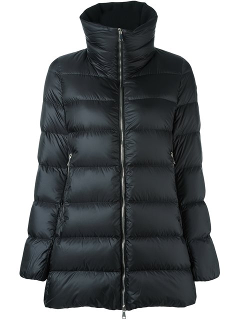 Moncler Torcyn Quilted Wool-lined Puffer Coat In 778 Navy | ModeSens