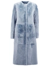 DROME straight zipped coat,SPECIALISTCLEANING