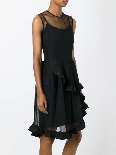 Shop Simone Rocha Ruffle Detail Dress