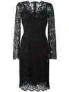 DOLCE & GABBANA lace cocktail dress,DRYCLEANONLY