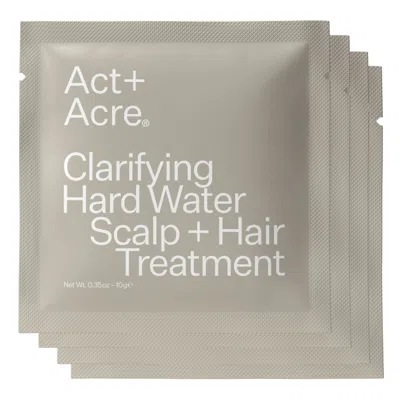 Act+acre Clarifying Hard Water Scalp Treatment For Scalp + Hair Build-up