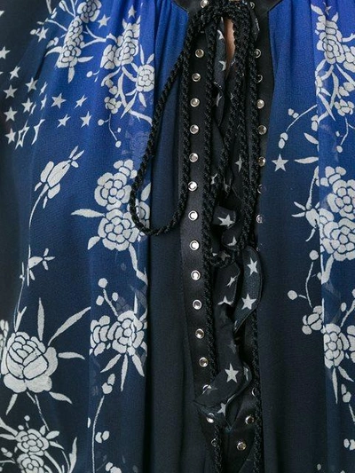 Shop Roberto Cavalli Printed Tunic Dress