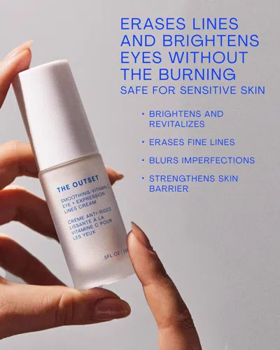 The Outset Smoothing Vitamin C Eye + Expression Lines Cream