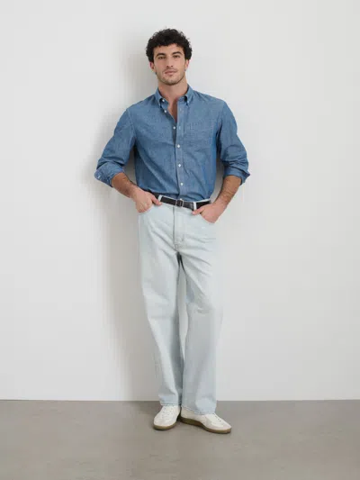 Alex Mill Am Relaxed Straight 5 Pocket Jean In Ultra Light Wash